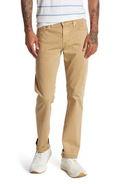 Ag Graduate Tailored Jeans In Brown