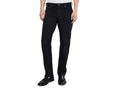 Ag Graduate Tailored Leg Jeans Vinte Ink In Black