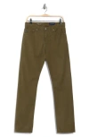 Ag Graduate Tailored Straight Leg Pants In Green