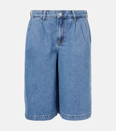 Ag Gran Canaria High-rise Wide-leg Jeans In Blue