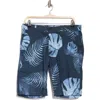 Ag Griffin Geo Print Flat Front Shorts