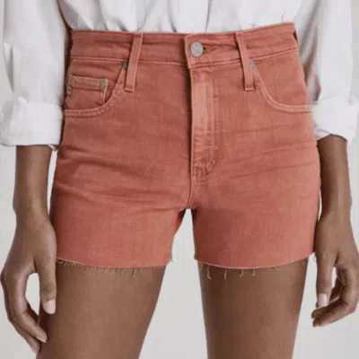 Ag Hailey Ex-boyfriend Short In Orange In Pink