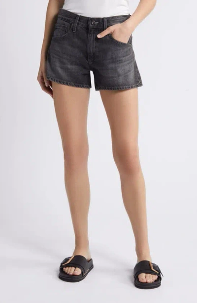 Ag Hailey High Waist Denim Shorts In Roma