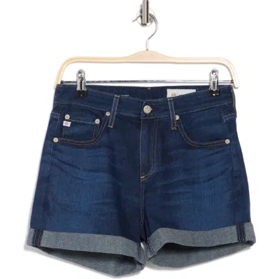 Ag Hailey Rolled Hem High Waist Denim Shorts In 2 Years Palisades