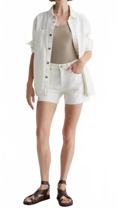 Ag Halle Short In White