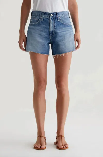 Ag Halle Shorts In Gemini In Blue