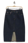Ag Haruko Denim A-line Skirt In Interstellar