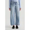 Ag Hattie High Waist Ankle Wide Barrel Leg Jeans In Intuition