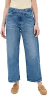 Ag Hattie High Rise Barrel Leg Jeans In Flashback In Flashback