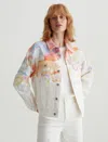 Ag Haylee Jacket In Color Wave Orange