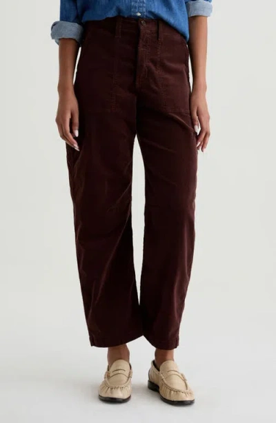 AG AG HAZAL ANKLE BARREL UTILITY CORDUROY PANTS