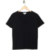 Ag Henson V-neck T-shirt In True Black