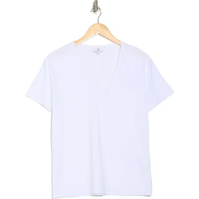 Ag Henson V-neck T-shirt In True White