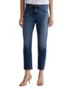 Ag Brinley Mid Rise Ankle Straight Leg Jeans In Years Exposure