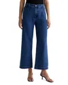 Ag Daneel High Waist Ankle Wide Leg Jeans In Midsommar