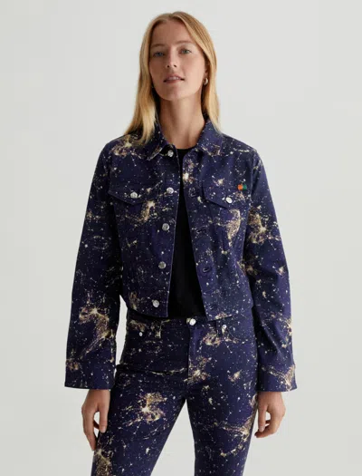 Ag Isa Jacket In Cosmic Ray Golden Topaz