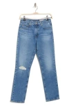 Ag Isabelle High Waist Ankle Straight Leg Jeans In 18 Years Poplar