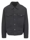 Ag Jackson Bedford Buttoned Jacket In Black
