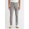 Ag Jamison Check Skinny Chino Pants In Gray