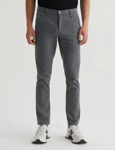 Ag Jamison Skinny Chino In Flstone In Grey