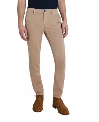 Ag Jamison Skinny Leg Chino Pant In Khaki In Brown