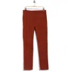 Ag Jamison Slim Straight Leg Pants In Fired Copper