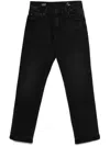 Ag Belt Loops Faded Effect Five-pocket Trousers