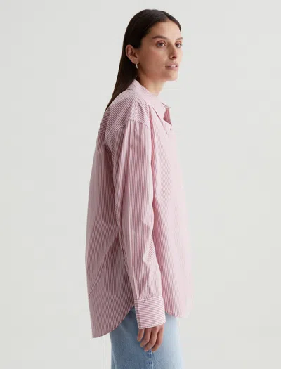 Ag Jeans Addison Shirt In Pink