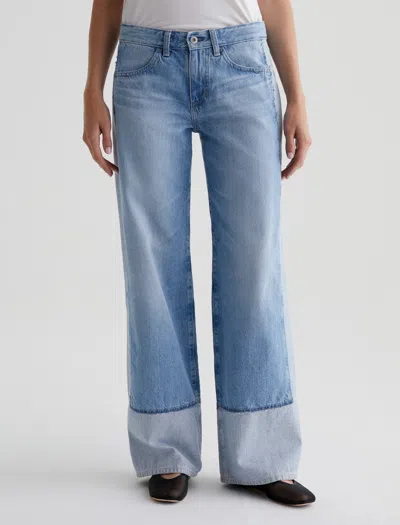 Ag Jeans Adria Colorblock In Blue