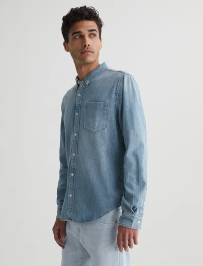 Ag Aiden Classic Shirt In Caveat