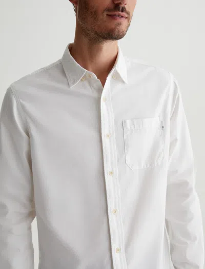 Ag Jeans Aiden Dress Shirt In Black