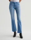 Ag Angel Low Rise Boot Jeans In Nordic Sea In Blue