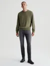 Ag Jeans Arc Crew In Green