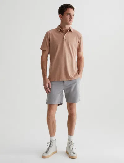 Ag Jeans Bryce Polo In Brown