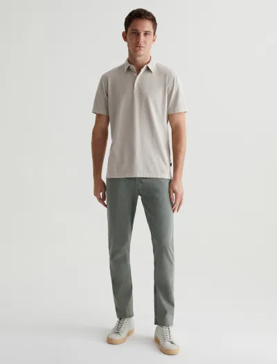 Ag Jeans Bryce Polo In Grey