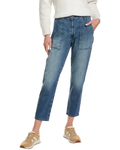 Ag Jeans Caden Blue Tail Fatigue Tailored Trouser Jean