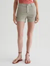 Ag Caden Tailored Trouser Shorts In Green