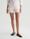 Ag Caden Short In Soft Blush In Pink
