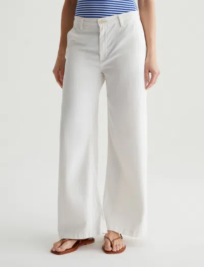 Ag Jeans Caden Wide Leg In White