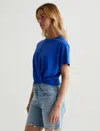Ag Jeans Ciara Tee In Blue