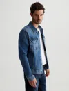 Ag Jeans Dart Jacket In Blue