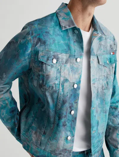 Ag Jeans Dart Jacket In Blue