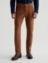 Ag Tellis Modern Slim In Caramel In Brown