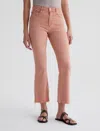 Ag Jeans Farrah Boot Crop In Pink