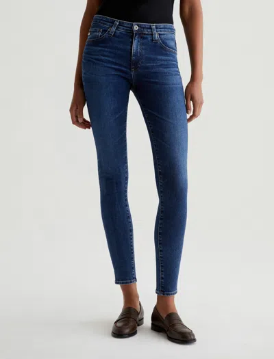 Ag Jeans Farrah Skinny Vapor Wash In Blue