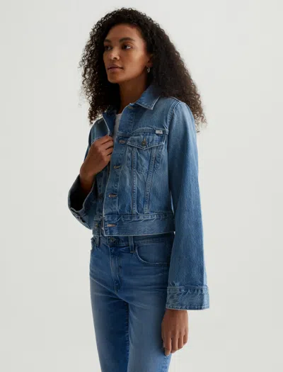 Ag Jeans Isa Jacket In Blue