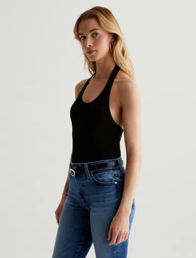 Ag Jeans Jay Halter In Black