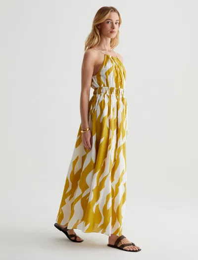 Ag Jeans Maelle Dress In Yellow