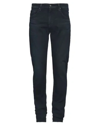 Ag Jeans Man Jeans Blue Size 31w-34l Cotton, Polyester, Elastane
