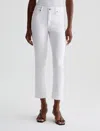 Ag Jeans Mari Crop In White